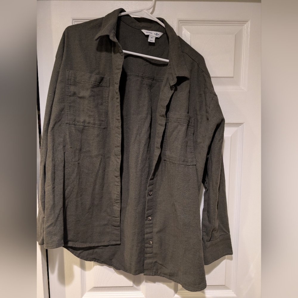 Old Navy flannel, women's XL